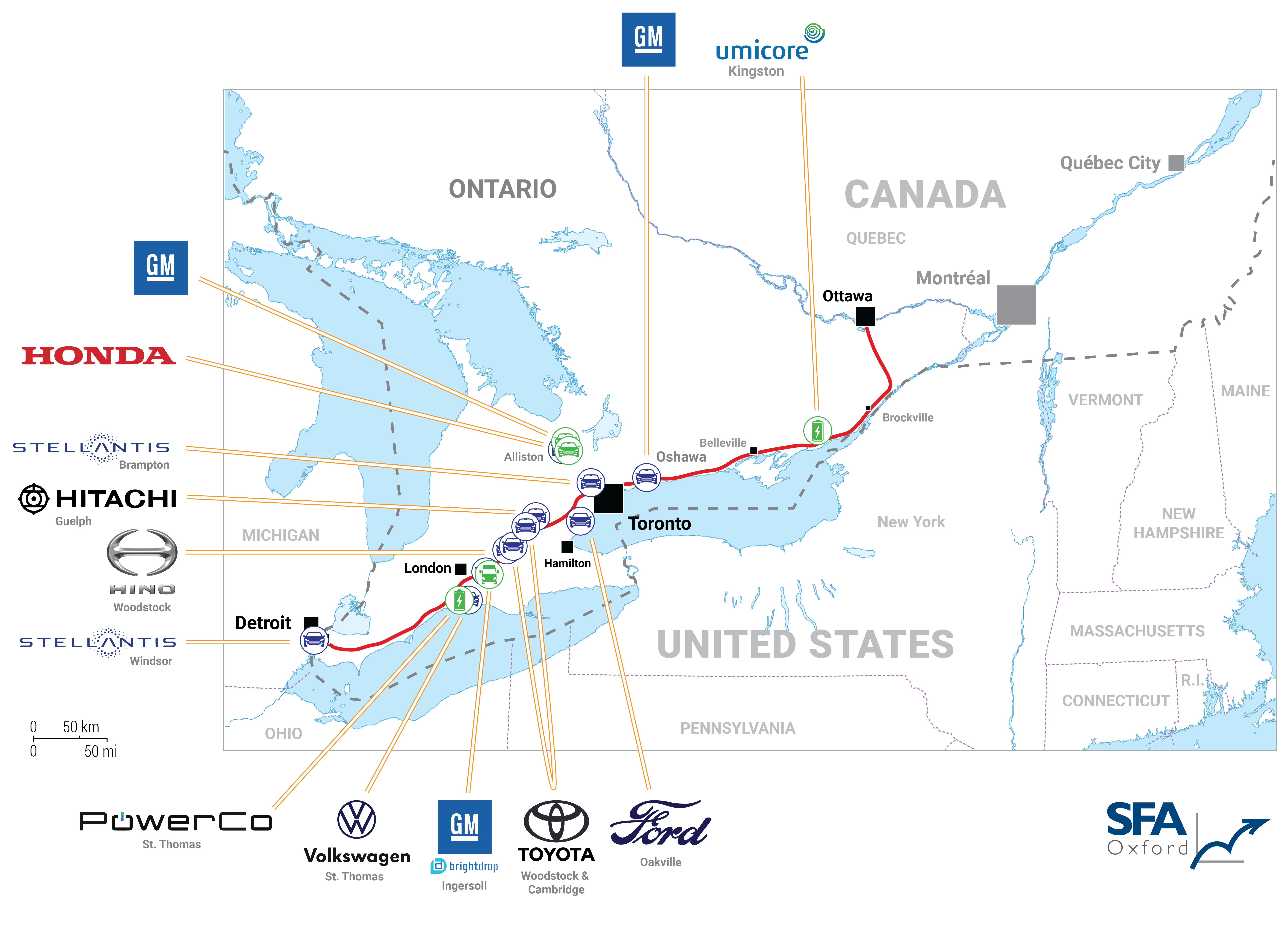 Canada automotive highway