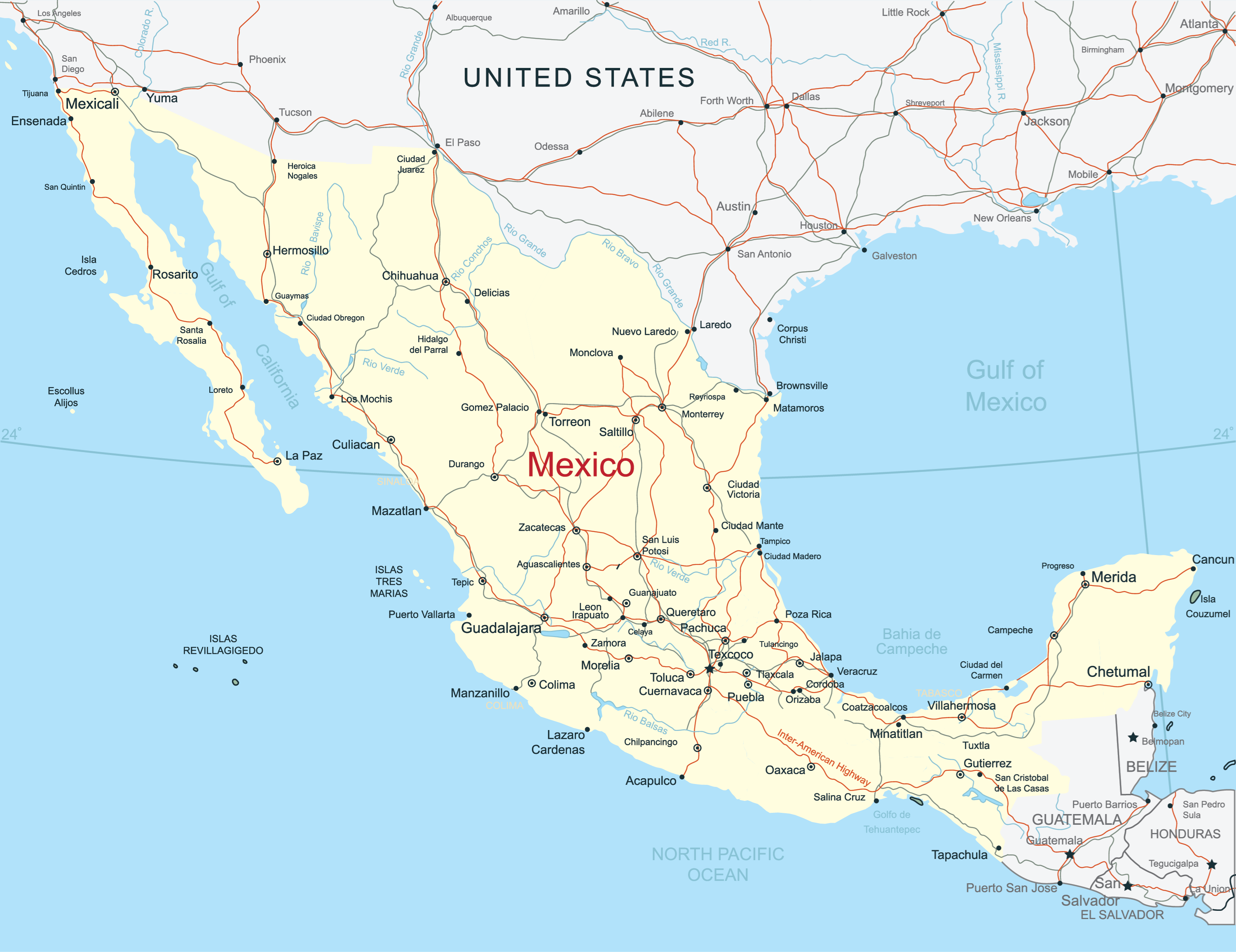 Mexico Critical Minerals and The Energy Transition map